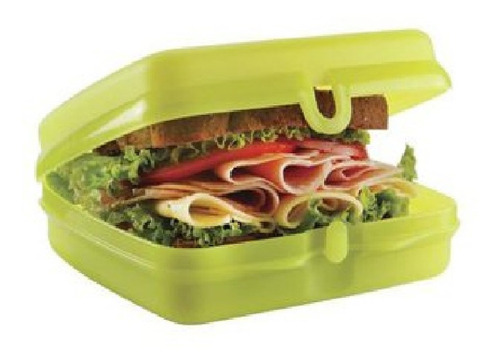 Tupper Plastico Sandwichera Tupperware Lunchera 