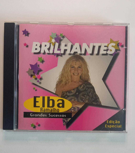 Cd - Elba Ramalho - Brilhantes - Grandes Sucessos