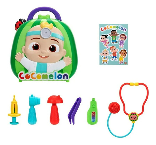 Cocomelon - Maletín Musical De Chequeo Medico De Jj Verde
