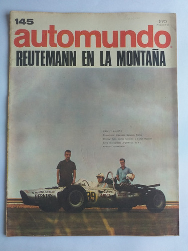 Revista Automundo Nro. 145 - Febrero 1968 *