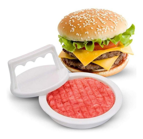 Molde Para Preparar Carne De Hamburguesas, Ibros De 11cm.