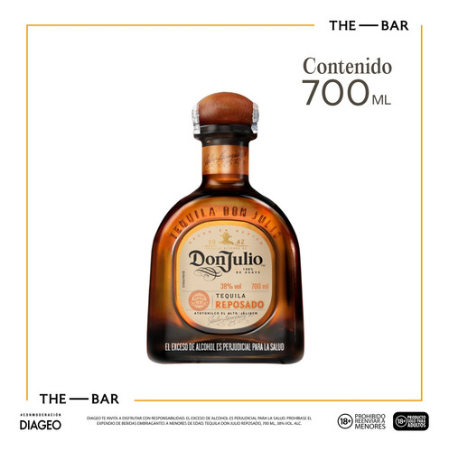 Tequila Don Julio Reposado 700 Ml