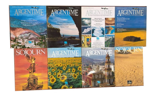 Argentime The Argentine Review + Sojourn Lote 8 Revistas    