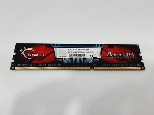 Memoria Gskill Aegis Ddr3 8gb  1600mhz