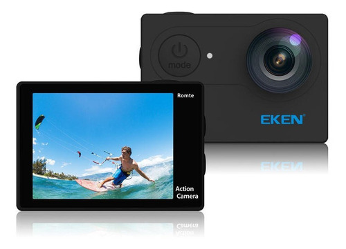 Câmera Eken H9r 4k Filmadora Original Wifi Controle + Bateria + 32gb Esporte Full Hd Prova D´água Capacete Moto Action