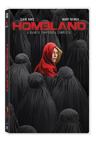 Dvd - Homeland - 4ª Temporada Completa (4 Discos)