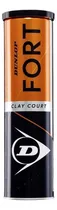 Comprar Tubo Pelotas Tenis Dunlop Fort Clay X4 Ofic Master Polvo Cke