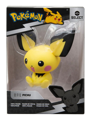 Figura Pokemon Select Pichu 10 Cm - Dgl Games & Comics