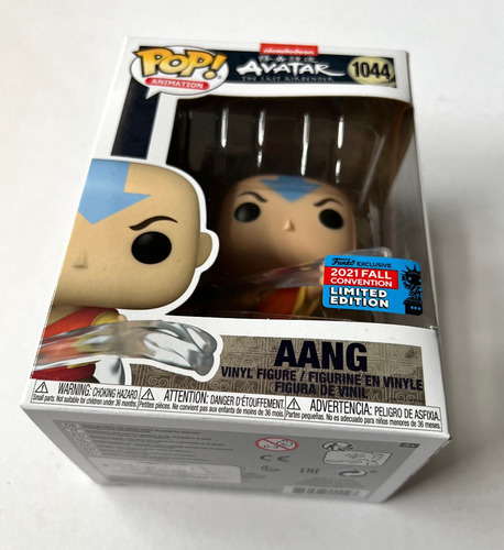 Funko Pop Aang Exclusivo 1044 Shop Avatar Last Airbender Con