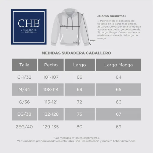 Talla 36 sudadera hombre deals