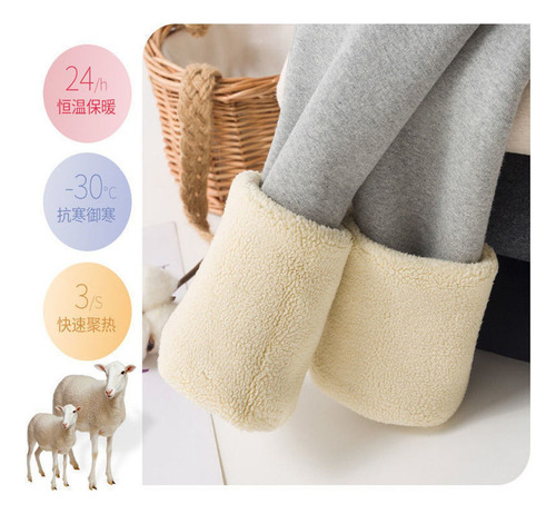 W Kit 2 Pantalones De Forro Polar Elástico Térmico Para