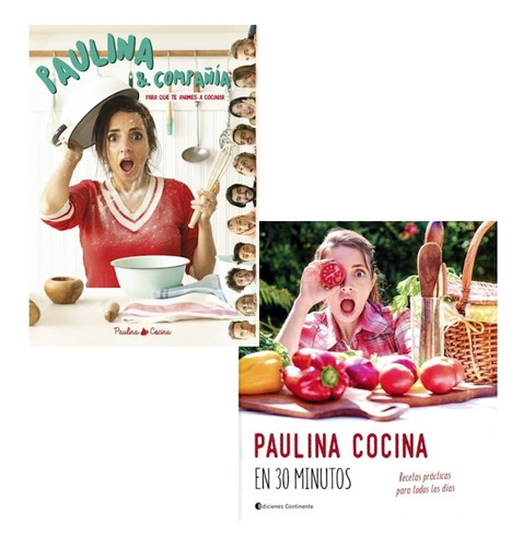 Paulina Cocina En 30 Minutos + Paulina & Compañia (2 Libros)