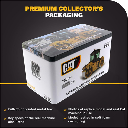 Compactador Utilitario Caterpillar Cb-2.7 Diecast Masters
