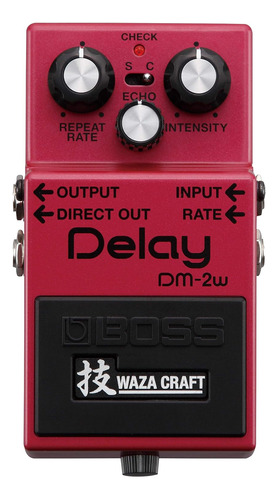 Boss Dm-2w Delay Waza Craft Pedal De Efectos De Guitarra