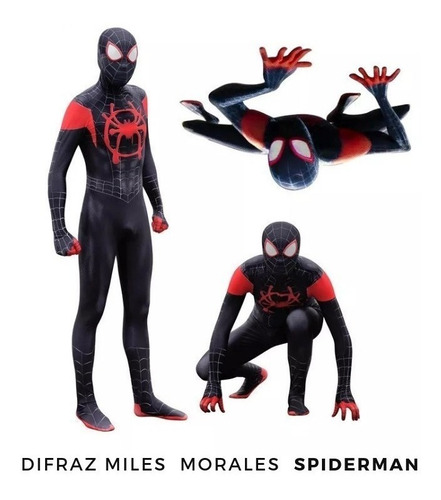 Miles Morales Difraces Spiderman Super Heroes