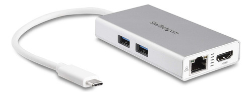 Adaptador Multiple Usb-c Pd Ethernet Hdmi 4k Startech