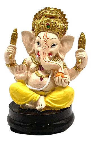 Hermosa Estatua Ganesh Ganesha Dio Hindu Buena Suerte