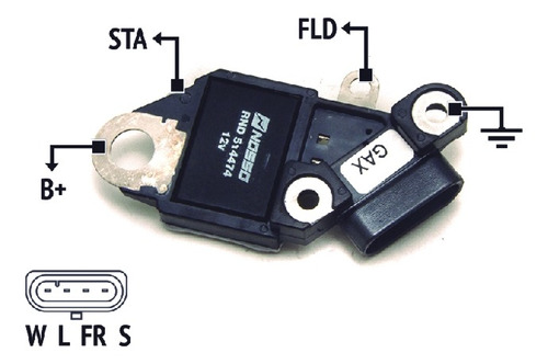 Regulador Alternador Tipo Delco Varios 12v.