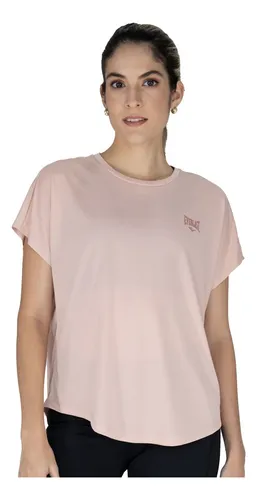 Camiseta Luxe Rosada Everlast
