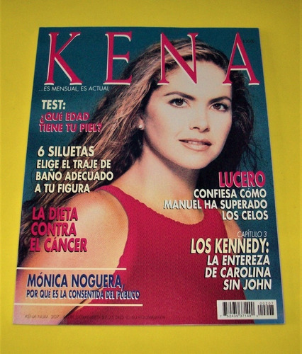 Lucero Revista Kena 2000 Monica Noguera John F Kennedy Jr
