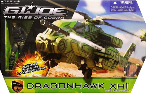 G.i. Joe Rise Of Cobra Dragonhawk Xh1 & Wild Bill   Nuevo 