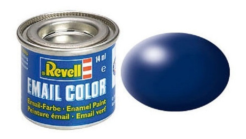 Pintura Revell Enamel Color 350 Azul Oscuro Satin Autoslot