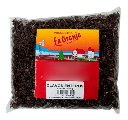 Clavo De Olor Entero 250g - g a $100