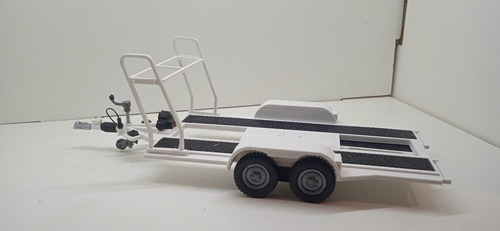 Trailer A Escala 1/24 Para Maisto Burago Etc 