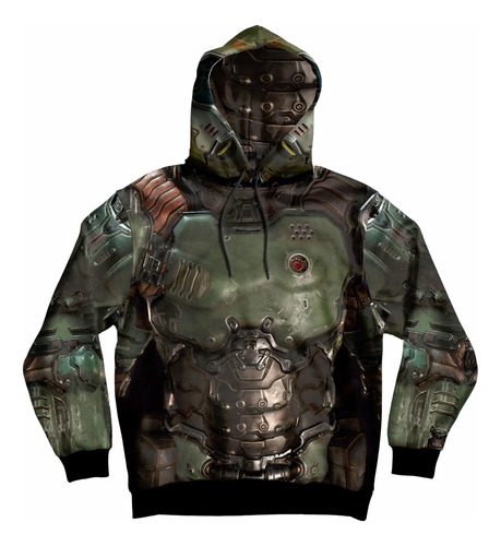 Buzo Hoodie Doom, Ripo Traje , Felix Comics 