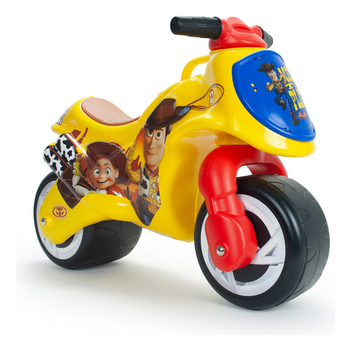 Moto Montable Correpasillos Infantil Neox Toy Story 4 Injusa Color Amarillo