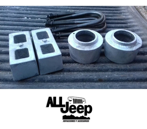 Lift Kit Elevacion Aumentos Jeep Cherokee Xj 84 85 86 87