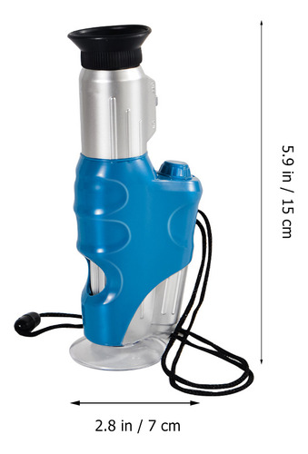 Kit Portátil Para Exteriores Con Microscopio Irrompible Para