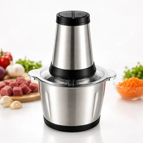 Processador De Alimentos Elétrico 2L Inox