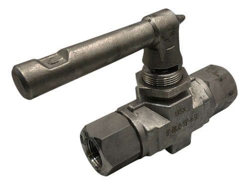 Válvula Esfera Parker 19sx 6f-b8lj2-ssp-h-s 3/8 6000psi
