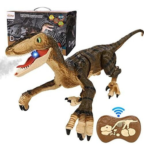 Juguetes de dinosaurios para niños de 3 a 7 años: tiranosaurio eléctrico que camina con llamas y sonidos simulados, regalo perfecto para niños y niñas. | en línea