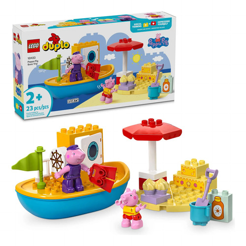 Lego Duplo Excursión En Barco De Peppa Pig 10432 - 23pz