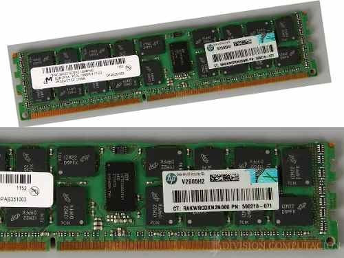 Memória RAM  8GB 1 HP 500210-071