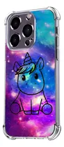 Comprar Funda Antigolpes Para iPhone Unicornio Multicolor