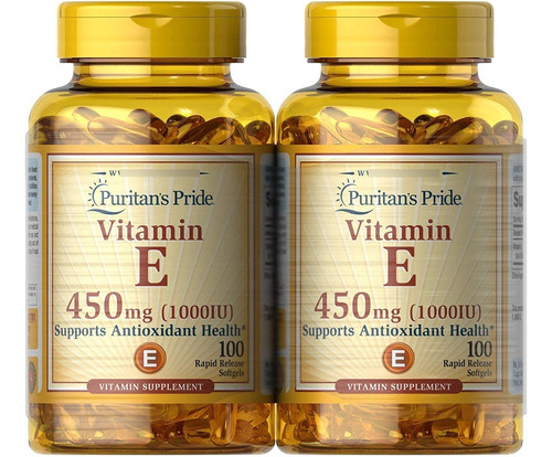Vitamina E Funcion Inmunologica 450 Mg 1000 Iu 200 Capsulas