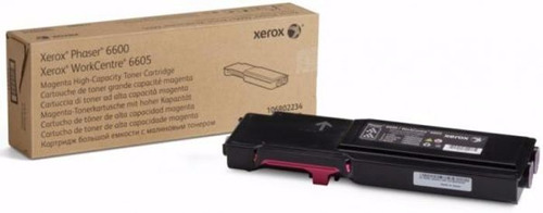 Toner Laser Xerox 106r02234 Magenta / 6600 6605 Original