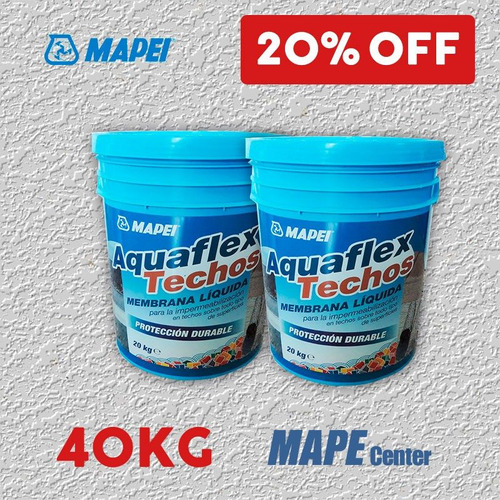 Promo Mapei Aquaflex Techos Membrana Líquida 40kg 20%off