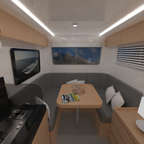 Casa Rodante 6 Personas 6,5 Mtrs Inte Homologada Patentable