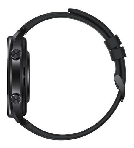 Imagen 5 de 7 de Xiaomi Watch S1 1.43" caja de acero inoxidable negra, malla negra de cuero
