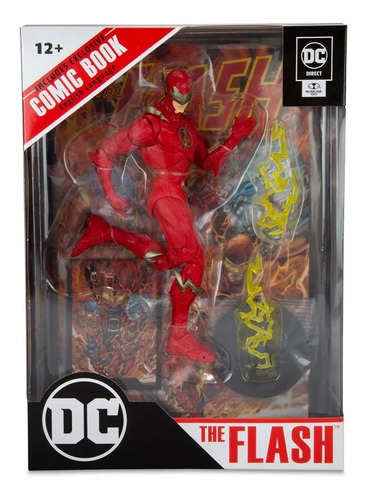 Figura Mcfarlane Dc Direct Page - The Flash Barry Comic