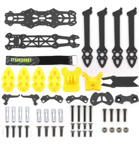 Frame Arm Fpv Long Freestyle Para Fibra De 5 Polegadas Range