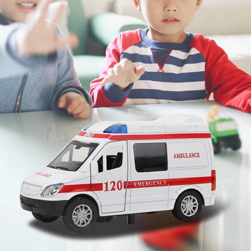 Ambulancia De Simulación 21:32 Con Sonido De Aleación