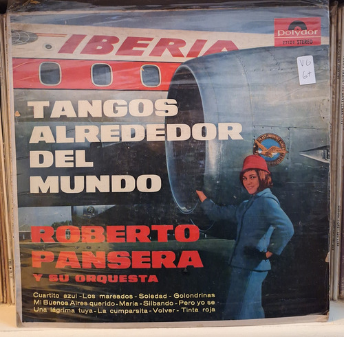 Roberto Pansera - Tangos Alrededor Del Mundo - Vinilo (d)