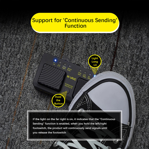 Para Pedal Inalámbrico Cube Spectrum M-vave Modes Tablets .