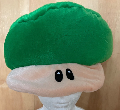 Gorro Hongito Verde, Toad Super Mario Bros Precio C/u