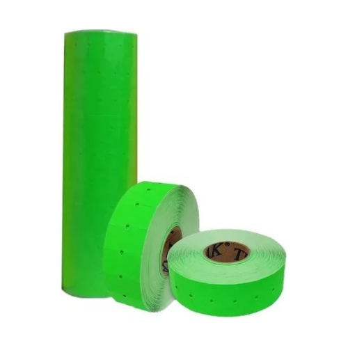 10 Rollos Etiquetas Adhesiva Gs 12x21mm Para Maquina Mx-5500